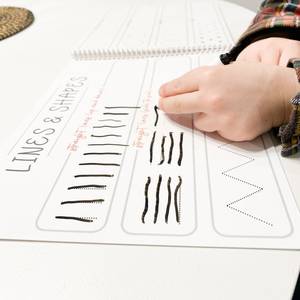 子供のためのカスタムパターントレース消去アルファベットワークブックトレースレターブック - Product Image 6