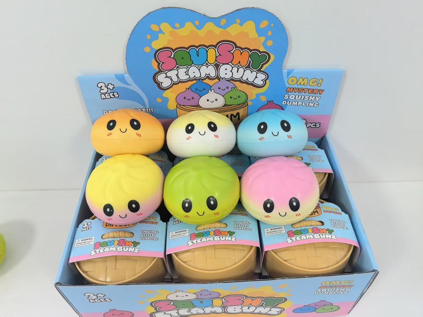 PU slow rebound color steamed stuffed bun
