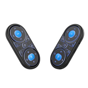 7-farbige hintergrund beleuchtete Voice Air Mouse-Fernbedienung Eingebaute wiederauf ladbare Batterie unterstützt IR-Lernen - Product Image 3