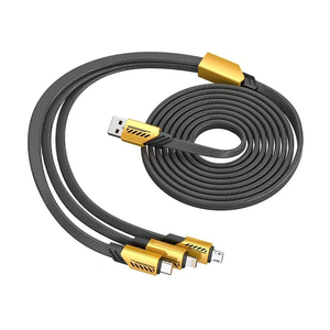 <strong>3</strong> in 1 Fast Charging Cable 6A Data Cable Type-C Suitable for Android <strong>Apple</strong> Huawei - Product Image 1