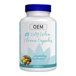 Benutzer definierte natürliche 15 Tage Colon Cleanse Hartge latin kapseln 30-zählige Kräuter ergänzungen für Darm unterstützung - Product Image 2