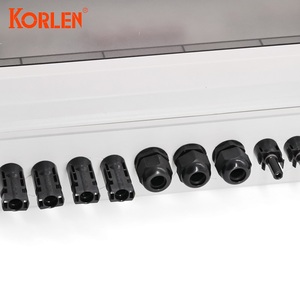 KorlenカスタマイズKNPV4-1-10 1000V DCソーラー4入力1出力PVコンバイナーボックスヒューズサージ保護4シリーズジャンクションボックス - Product Image 3