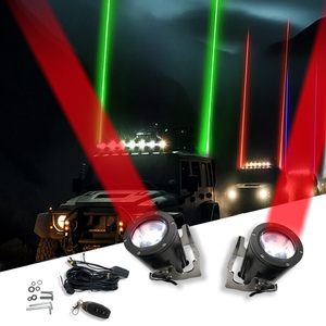 3&quot; RGBw Remote Control Offroad Laser <strong>LED</strong> Whip Lights Sky Tracer for ATV UTV Polaris Can Am Epxpedition - Product Image 6