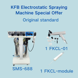 Motor çekirdek bileşeni ile çelik substrat sprey boya için SMS-688 otomatik elektrostatik toz boyama makine yeni KCI tabancası - Product Image 3