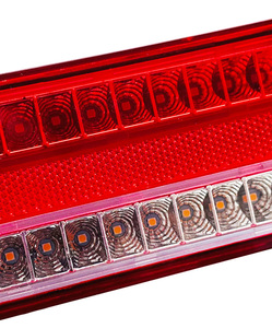 LED kamyon römork RV dur dönüş sinyali kuyruk fren lambası DRL 12V 24V Amber kırmızı - Product Image 3