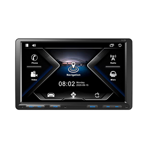 新着9 "10.1" AndroidカープレーヤーIPSディスプレイ360度回転FM GPS WIFI Carplay DSP機能シングルDinダッシュボード - Product Image 1