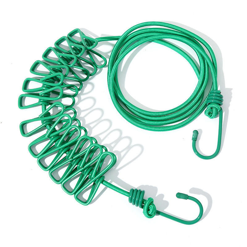 Corde à linge rétractable-vert 1 pièce (s)