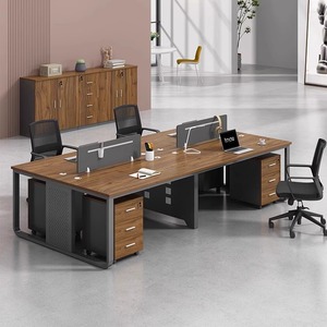Office <strong>Desk</strong> Office Staff <strong>Desk</strong> <strong>Simple</strong> Modern Screen Station Locker Partition Employee <strong>Computer</strong> <strong>Desk</strong> - Product Image 5