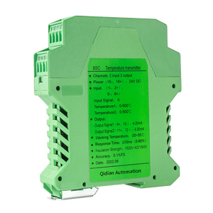 K Tipo 0-100 ℃ 0-1300 ℃ Termopar Convertidor de señal de temperatura 1 en 1 Salida 4-20mA 0-10V 0-5V RS485 DC24V Transmisor de temperatura - Product Image 5