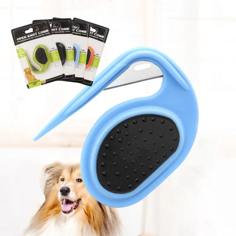 Brosse à poils de chat confortable et Durable pour chiens, accessoires pour animaux de compagnie, outils de toilettage pour chiens, peigne pour chiens, brosse dépilatoire pour animaux de compagnie