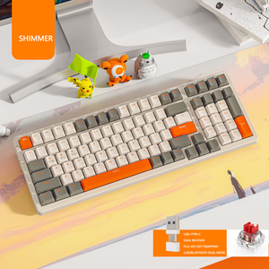 Luetooth-Teclado mecánico inalámbrico de Doble Modo, accesorio personalizado para juegos de ordenador, 980 - Product Image 2