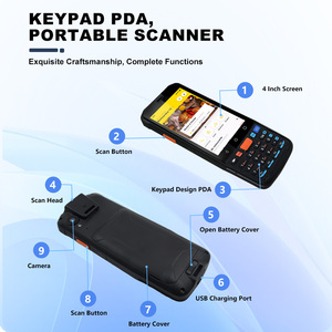 ZCS Z82 Hot-sale <strong>Android</strong> 11 Handheld Data Terminal Ip65 Rugged <strong>Android</strong> Pdas <strong>with</strong> 1D 2D <strong>Bar</strong> QR <strong>Code</strong> <strong>Scanner</strong> - Product Image 3