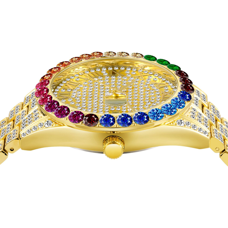 Watch Wrist Men Diamond Quartz | 2mrk Sale Online Watch Wrist Men Diamond Quartz | 2mrk Sale Online