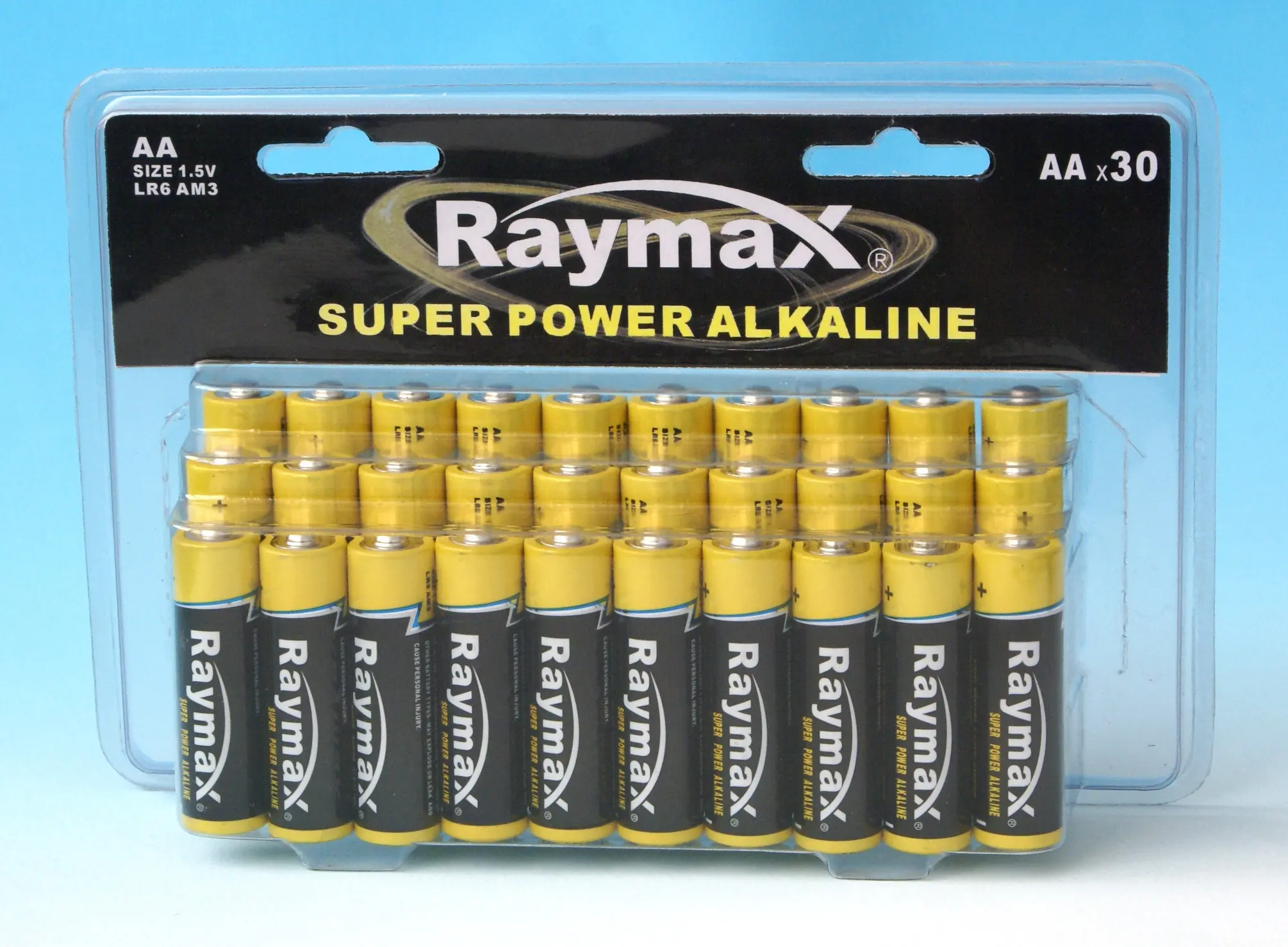 Raymax Durante Toda a Temporada de Venda Quente PVC Caixa 24pcs Baterias Alcalinas aa Baterias Primárias