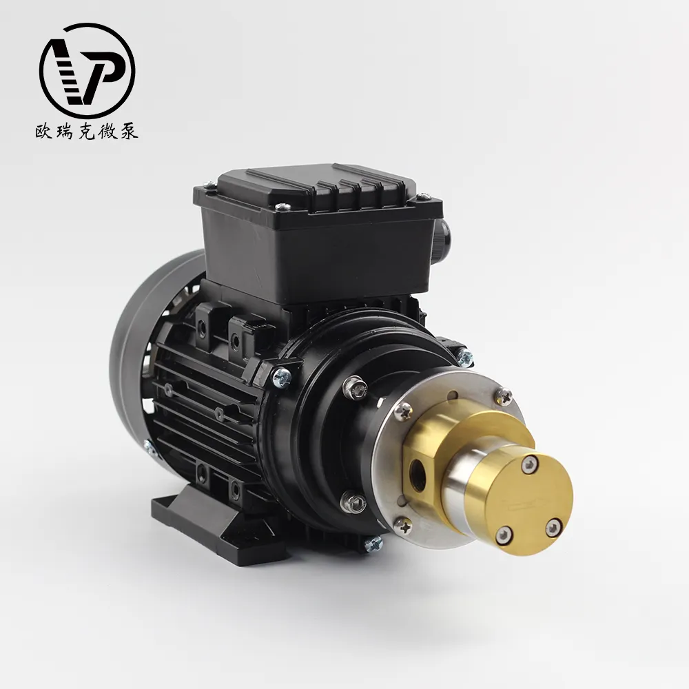 no leakage oil transfer gear pump magnetic drive hot gear pump oil