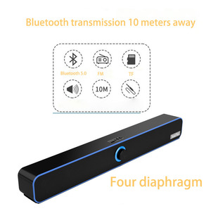Altavoz inalámbrico OEM de fábrica Radio FM Tarjeta TF Unidad flash USB que reproduce altavoces inalámbricos multifunción - Product Image 3