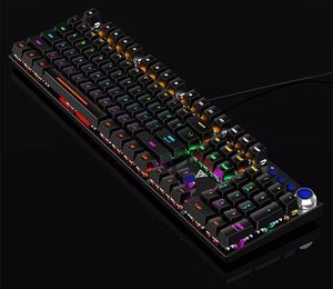 3 in1ゲーミングセット7-RGBカラフルなAudifonosTecladoマウスヘッドセットメカニカルワイヤードキーボードとマウスコンボ - Product Image 3