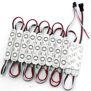 RGB-LED-Module Hohe Helligkeit Digital RGB SMD5050 3 LEDs Modul DC12V 0,8 W 75*15mm 200 teile/beutel 20 satz/beutel - Product Image 1