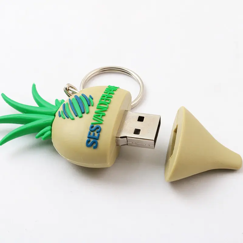 Benutzer definierte USB-Stick PVC-Flash-Laufwerk Pen-Laufwerk Gummi USB-Flash-Laufwerk 16GB Memory Stick Corporate Geschenk USB-Flash-Disk
