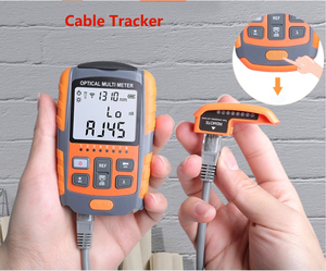 เครื่องวัดพลังงานแสง5g พร้อมแบตเตอรี่แบบชาร์จไฟได้4 in 1ตัวทดสอบ opm VfL RJ45สายเคเบิลอีเทอร์เน็ต - Product Image 6
