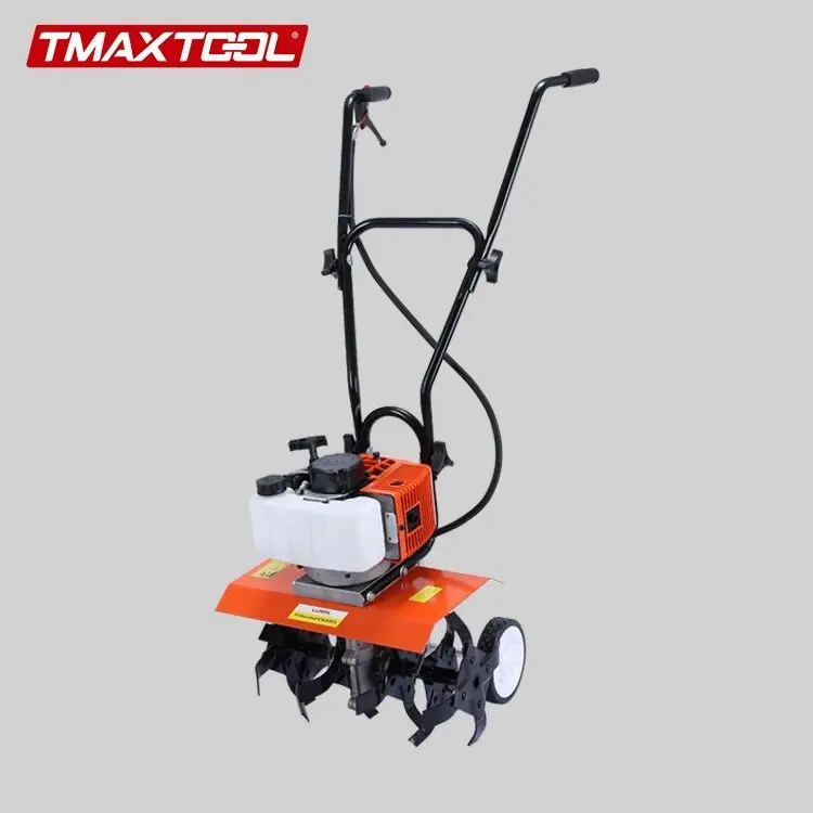 Professionale 72cc grande potenza barra del timone a mano push giardino coltivatori