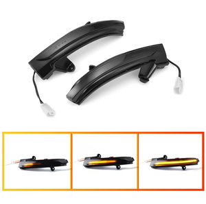 2 adet LED dinamik dönüş sinyali yan ayna flaşör gösterge sıralı ışık Renault Megane 4 IV tılsım Clio 5 V - Product Image 3