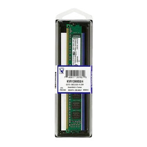 Originale, memoria del server ram KVR13N9S8/4 4GB 1333 MHz modulo di memoria 240 Pin DDR3 SDRAM - Product Image 1