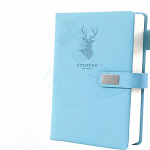 Promotion A5 PU Leder Buntes Notizbuch Gedrucktes Logo Binding <span class=keywords><strong>Elastic</strong></span> Strap <span class=keywords><strong>Notebook</strong></span> mit Stift halter und elastischem Verschluss