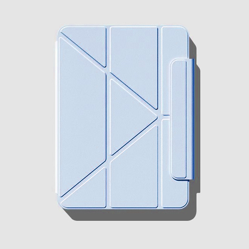 Hebilla giratoria magnética 720 plegable en Y azul cielo