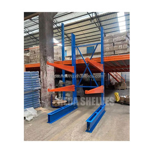 Estanterías voladizas de servicio pesado personalizadas, sistema de estantería de almacenamiento ajustable para artículos largos - Product Image 5