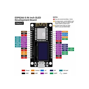 NodeMCU ESP8266 V3 scheda di sviluppo con 0.96 pollici OLED Display CH340 ESP-12F modulo WiFi TYPE-C USB Micropython per Arduino