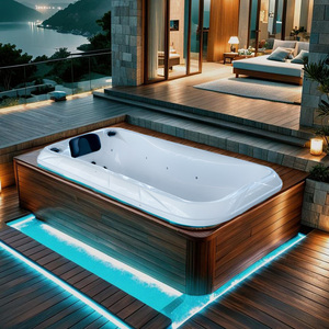 Luxuriöser <span class=keywords><strong>Outdoor</strong></span>-Whirlpool mit 2 Liegesitzen und Balboa-System für 2 Personen – Ideal für entspannte Stunden im Garten - Product Image 3