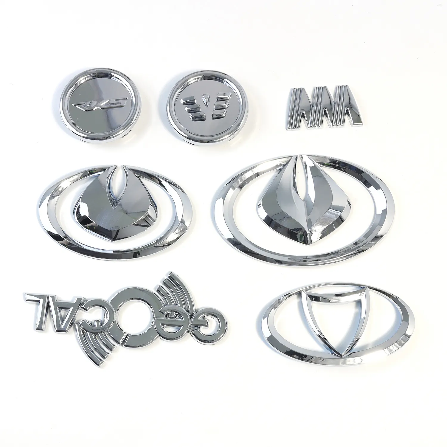 Tùy chỉnh 3D kim loại dán Huy hiệu logo xe nhãn biểu tượng 3D ABS chữ xe nhãn dán biểu tượng huy hiệu phụ kiện xe trang trí