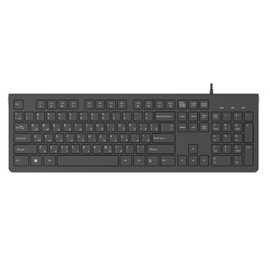 Teclado de ordenador USB óptico con cable ergonómico de 104 teclas personalizado diseño francés España EE. UU. y nuevo