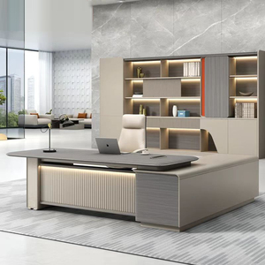 Modernes, hochwertiges Executive-Möbelset Sekretär Schreibtisch L-förmiger Boss-<span class=keywords><strong>Computer</strong></span>-Büro tisch