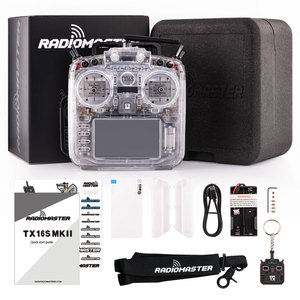 RadioMaster TX16S MKII透明版2.4G ELRS无线电控制发射器系统遥控FPV赛车无人机遥控器 - Product Image 6