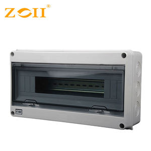 ZOII HT-15 yolları açık IP65 su geçirmez toz HT 2 4 8 12 18 24 36 yollu elektrik güç dağıtım kutusu