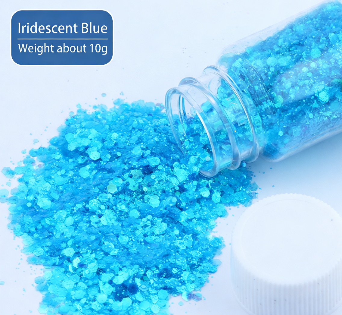 Iridescent Blue