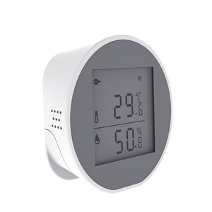 Sensor de temperatura y humedad Medidor de higrotermógrafo inteligente con función de alarma de temperatura alta y baja - Product Image 1