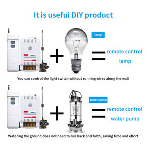 Akıllı kablosuz NFC uzaktan kumanda anahtarı 220 Volt 40A Max. Akım güç kaynağı su pompası <span class=keywords><strong>i</strong></span>çin uzaktan kontrol edilebilir anahtarı - Product Image 3