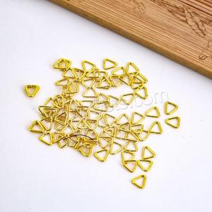 <strong>High</strong> <strong>Quality</strong> Plated DIY Triangle Brass Open <strong>Jump</strong> <strong>Ring</strong> for Jewelry Making More Colors for Choice 0.7x5.5mm 100PCs/Bag 1620618 - Product Image 3