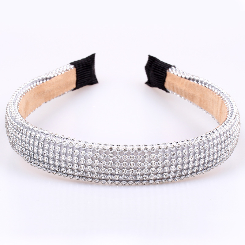 2.5cm wide silver
