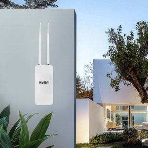 Shenzhen KuWFi Dualband 1200M WAN LAN-Anschluss 24V POE breite Abdeckung wasserdicht IP65 Outdoor-WLAN-Zugangspunkt