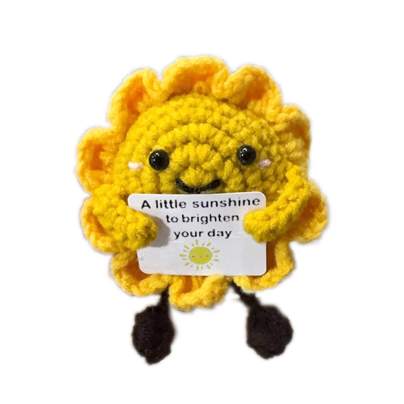 Sunflower plus foot hug card
