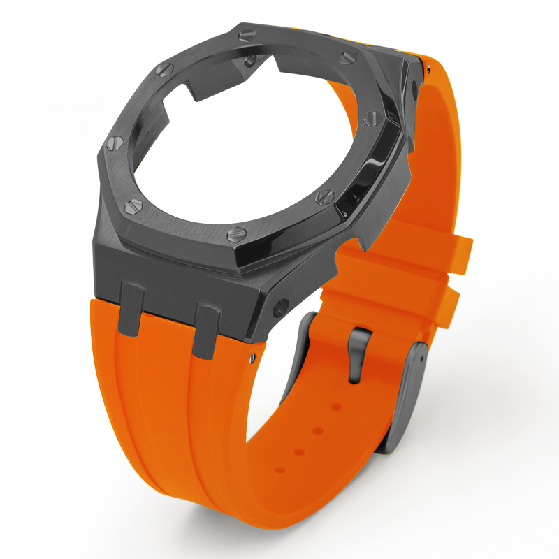 Noir + Orange bande