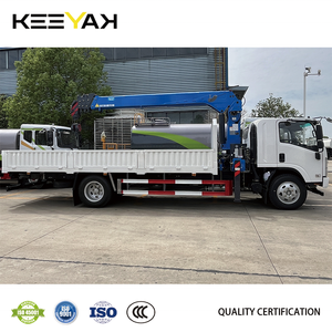 Xe tải chở hàng EURO 3 Euro 6 ISUZU có cần cẩu để bán ISUZU npr xe tải gắn cẩu 5 tấn 7 tấn DIESEL 4*2 ISUZU - Product Image 5