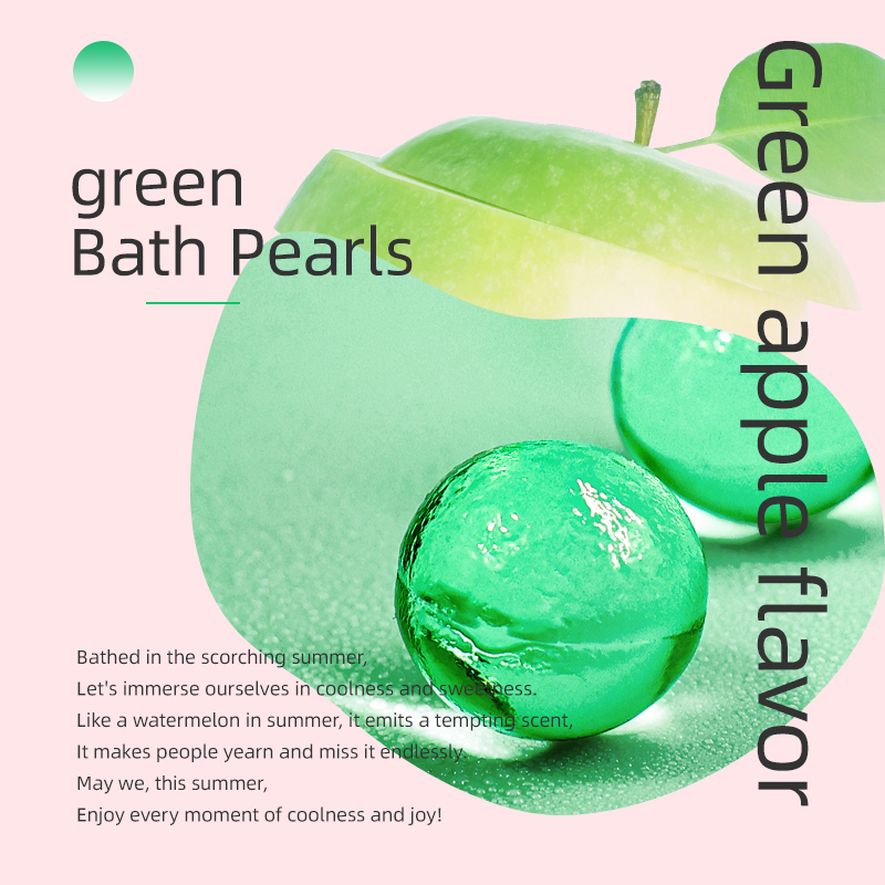 Green Bath Pearls