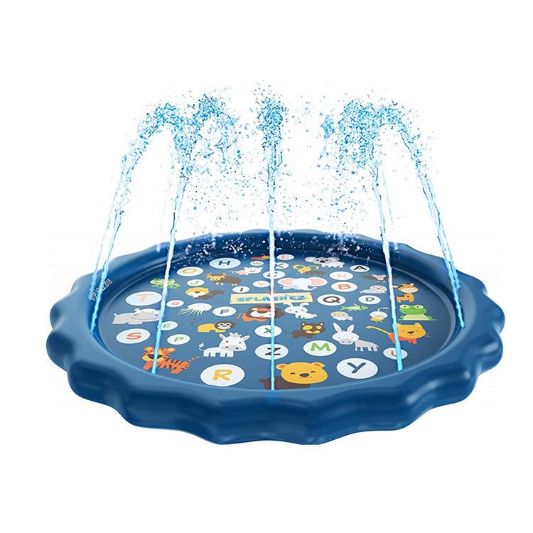 Letter spray pad, dark blue