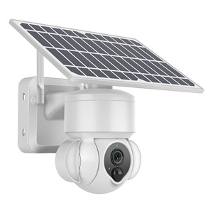 SECTEC 4G Reflector DE SEGURIDAD Cámara sin cables Cámara exterior PTZ LED Malla inteligente Sensor de movimiento Luz de jardín 4G Cámara solar PTZ - Product Image 4