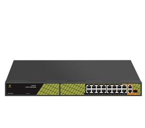 Monitor CCTV Sistema DE SEGURIDAD 15 100Mbps 1 GE PoE 2 GE Uplink 1 SFP 300W Conmutador PoE para red interior - Product Image 3